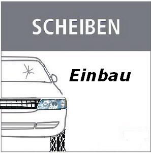 Montage der gesamten Verglasung am PKW